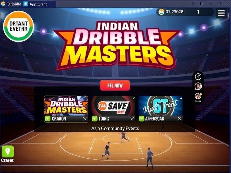 Indian Dribble Masters Game Screenshot